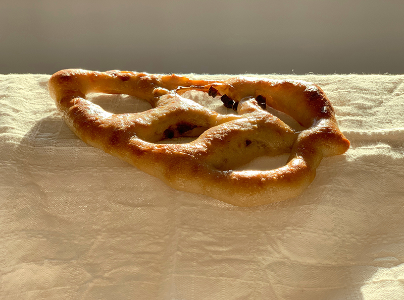 山椒とサラミのフーガス